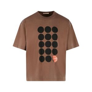 Marni Brown Cotton T-Shirt Men